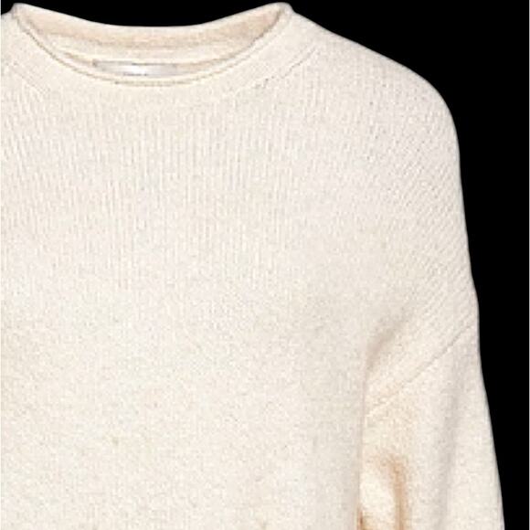Vince Cream/Ivory Crewneck Sweater | Size L - Picture 2 of 5